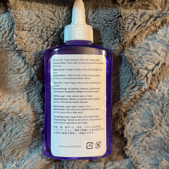 Washable transparent colour glue for crafts and school projects in 4 colours NIB - Picture 3 of 12